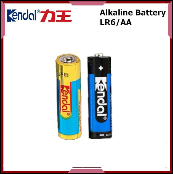 LR6 AA Alkaline Battery with blister card